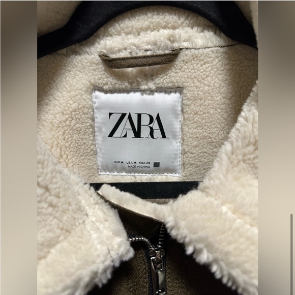 NWT ZARA OVERSIZED DOUBLE FACED JACKET SIZE M 
🚨 FINAL PRICE NO OFFER ACCEPT - Picture 9 of 16
